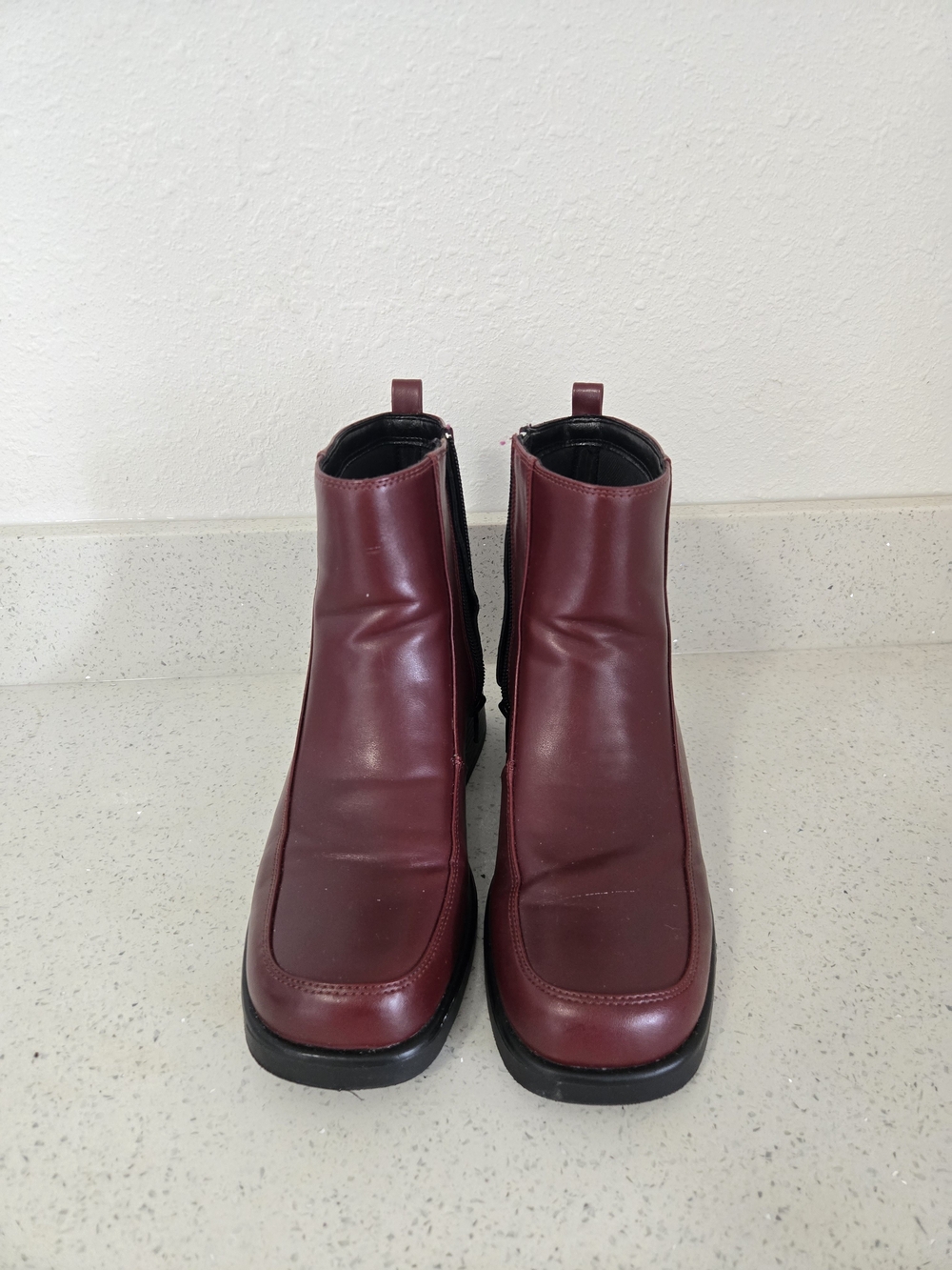 Skechers Women's Burgundy Ankle Boots